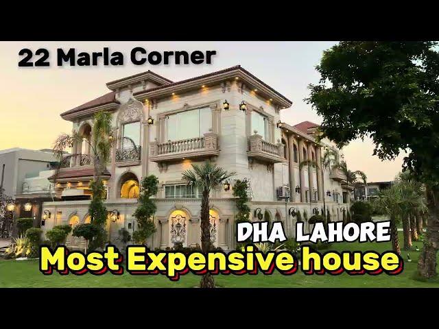 Most Expensive Mansion in DHA Lahore / Pool & Home theatre in Basement !!