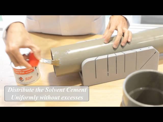 PVC-U Solvent Cement Jointing - NUEVA TERRAIN