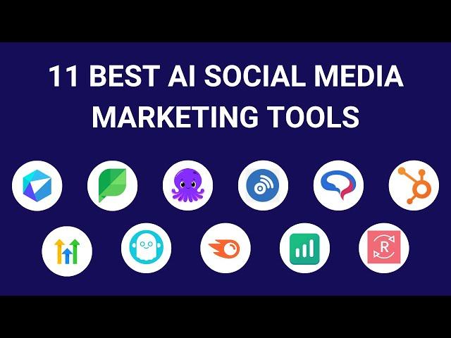 11 Best AI Social Media Marketing Tools 2024 (Ranked by Categories)