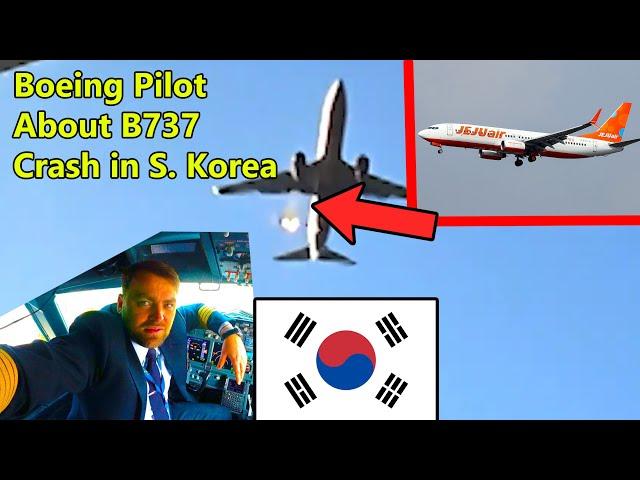 Pilot Blog | Airline Pilot about Crash of Jeju B737 at Muan | No gear | Bird Skrike | Concrete wall