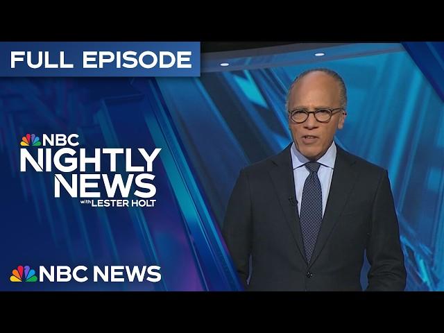 Nightly News Full Broadcast - Jan. 10