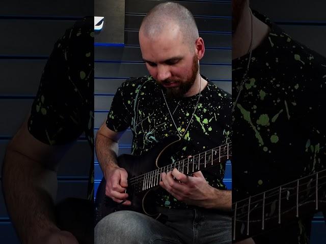 Beautiful guitar playing with tapping and vibrato by Simon Schneid - Ibanez j.custom RG8870 #shorts