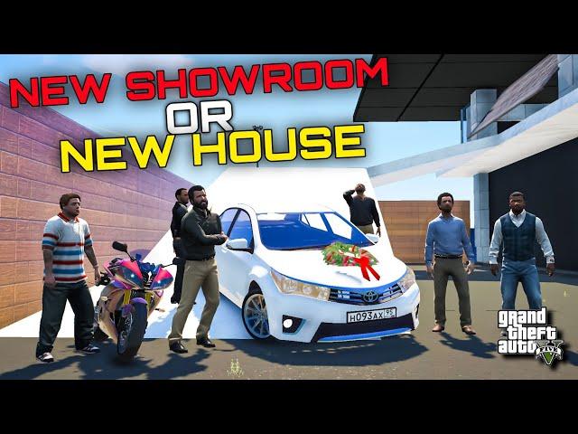 SHOULD WE BUY NEW SHOWROOM OR NEW HOUSE | MICHAEL CONFUSED | GTA 5 | Real Life Mods #524 | URDU |