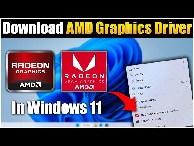 How to Install AMD Graphics Driver 2024- [3 New Methods] - Download AMD Display Driver