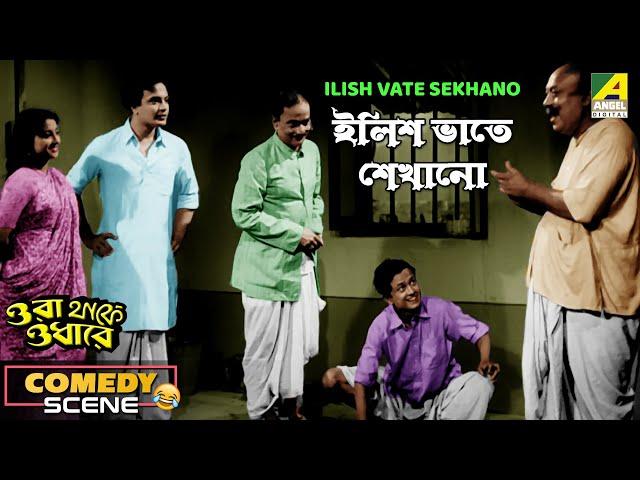 Ilish Vate Sekhano | Comedy Scene | Bhanu Bandopadhyay | Tulsi Chakraborty | Uttam Kumar