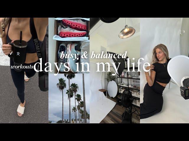 VLOG: busy + exciting work days, Target Haul, Workouts & more!