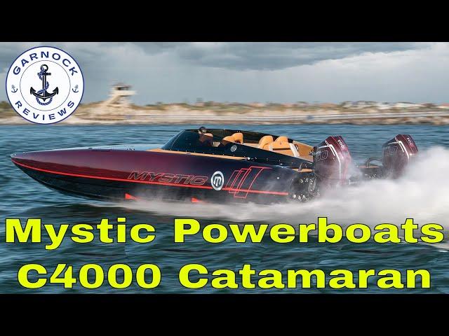 (2022) - Mystic Powerboats - Mystic C4000 High Performance Catamaran