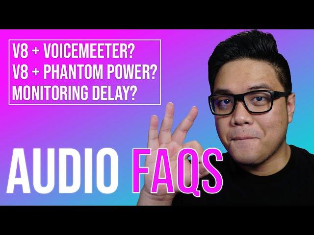 BM800, Voicemeeter, V8 Soundcard, and more Frequently Asked Questions!