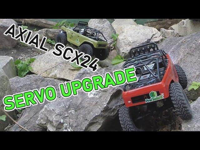 AXIAL SCX24 DEADBOLT: Servo Upgrade