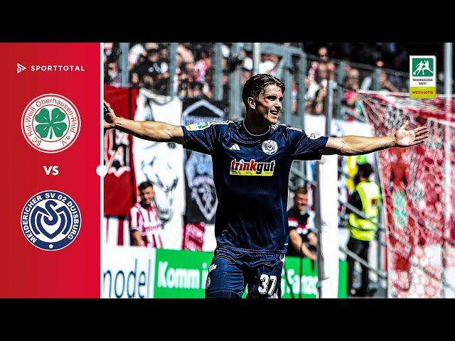 Direktes Freistoßtor besiegelt den Sieg! | Rot-Weiß Oberhausen vs. MSV Duisburg | Regionalliga West