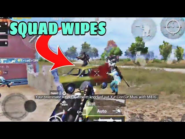 Destroying Squads With Team Mates | Immo Gaming Live | Pubg Mobile