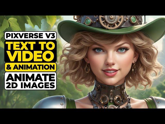 PixVerse V3 | AI Video/Animation Generator - Text to Video & Image to Video AI - AI Tutorial