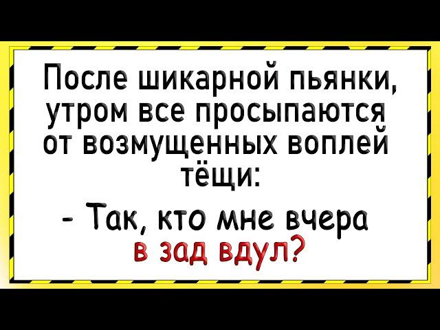 Как тёще толпой трубы чистили! Сборник свежих анекдотов! Юмор!