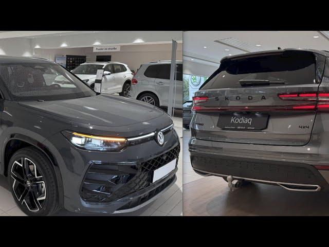 NEW Volkswagen TAYRON 2025 vs NEW Skoda KODIAQ 2025 - Interior comparison