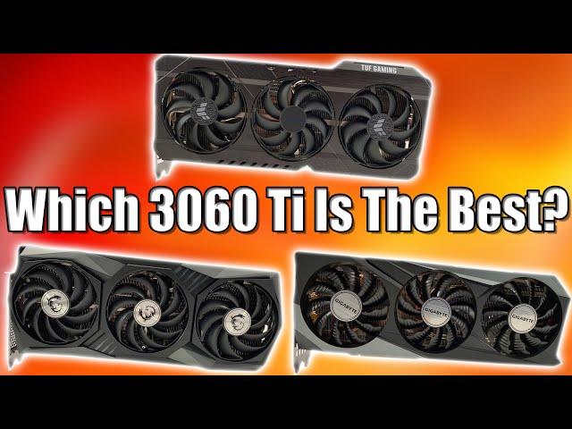 THE ULTIMATE RTX 3060 Ti SHOWDOWN!!!  [ASUS, Gigabyte & MSI TESTED!]