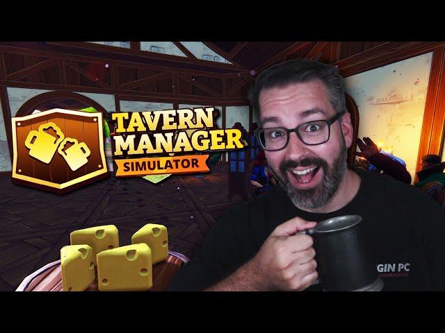 OI! We're Running A Tavern! Cheers!  (Tavern Manager Simulator)