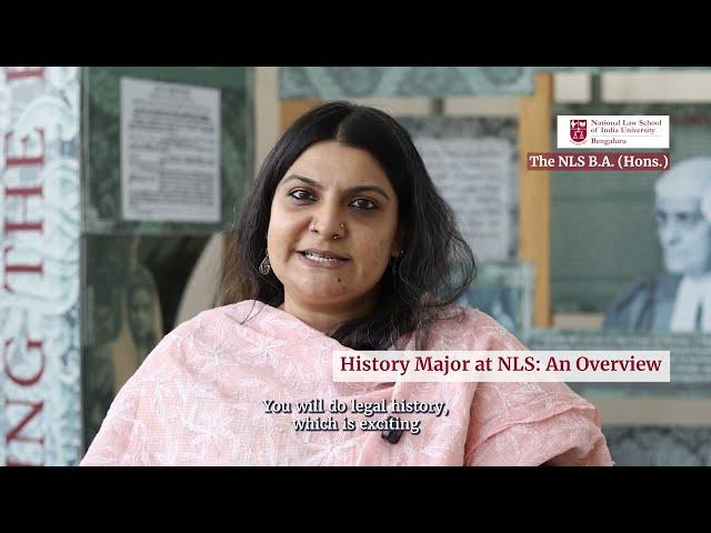 NLS Faculty Dr. Anwesha Ghosh on the History Discipline of the NLS BA (Hons) Programme