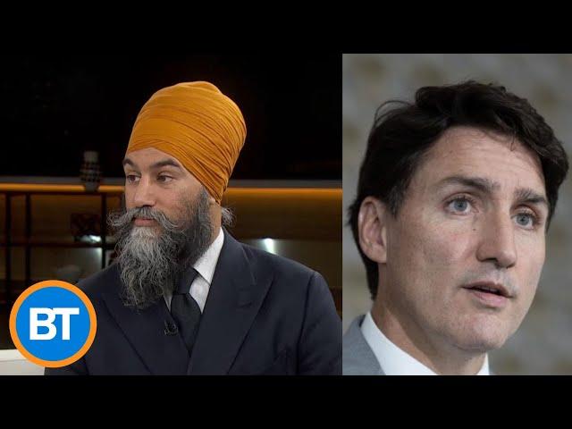 Jagmeet Singh discusses the future of the federal government