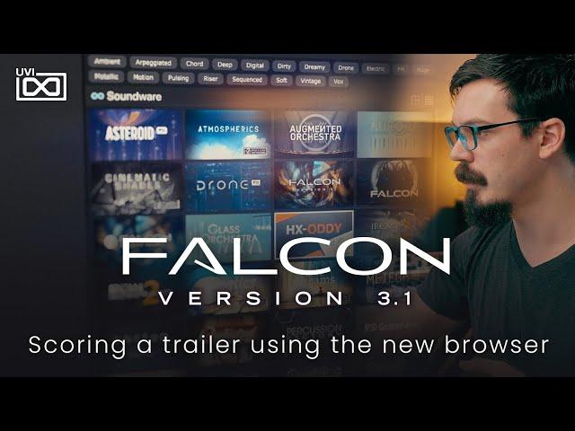 UVI Falcon 3.1 | Scoring a trailer using the new browser