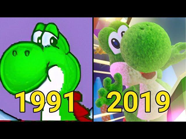 Evolution of Yoshi Games (1991-2019)