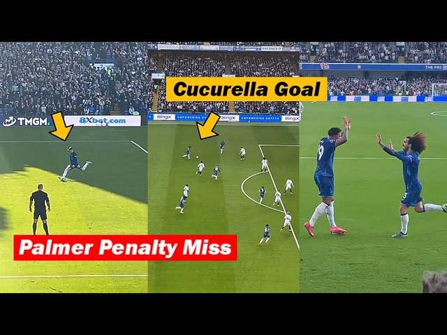 Chelsea Fans Reactions to Cucurella Goal vs Leicester City | Cole Palmer Penalty Miss