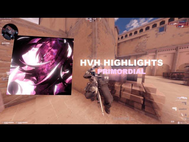 primordial crack hvh highlights (csgo) | best cfg for primo | best anti-aim | etterence & resolver