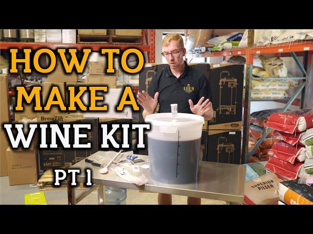 Learn How To Make Wine At Home In This Easy 3 Part Series!  Part 1 Starting Your Wine.