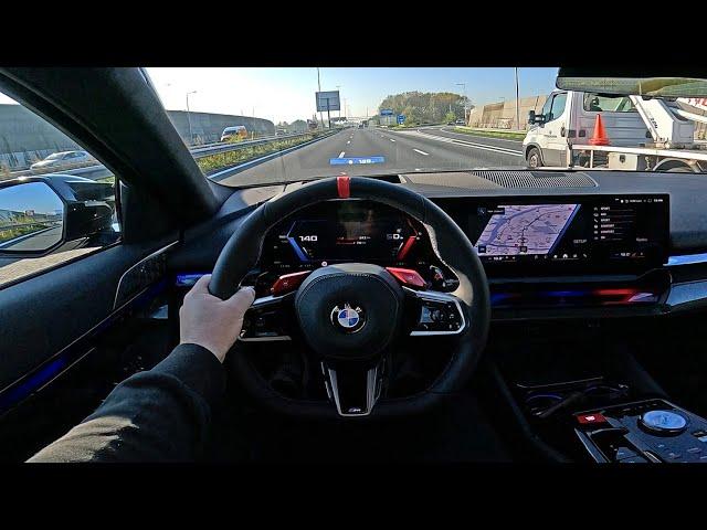 THE NEW BMW M5 2025 TEST DRIVE