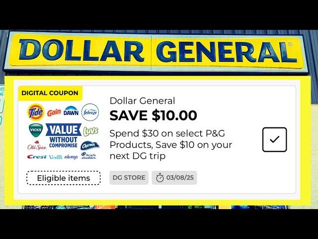 ️USE THIS COUPON TODAY!! | DOLLAR GENERAL COUPON!!