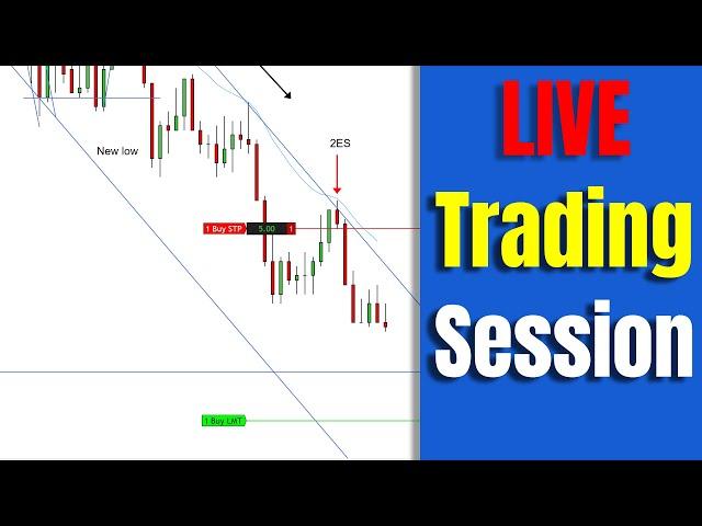 Learn Price Action Trading LIVE - High Probability Setups