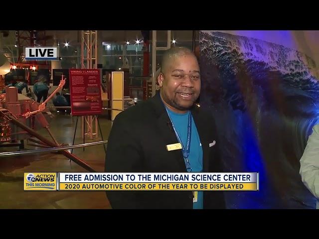 Free admission to Michigan Science Center