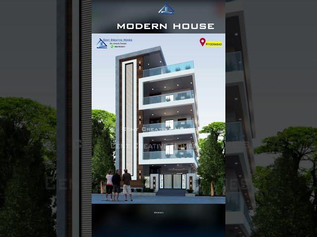 G+3 30x40 house front design & Construction