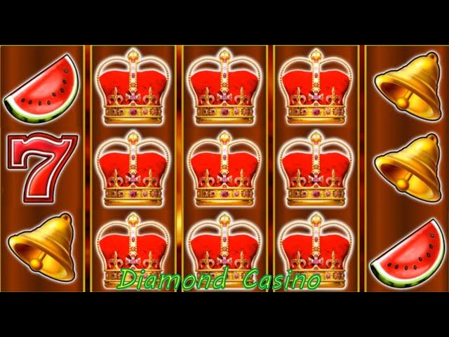 Shining Crown 2024 - EGT Slot - Pacanele - 3 Coroane cu Septar 7777 , Pepeni , Clopotei si Plati