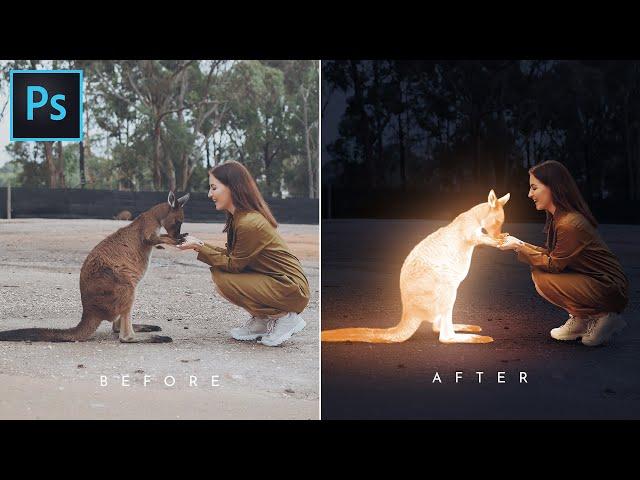 Glowing Effect - Photoshop Tutorial | Glow Effect in Photoshop