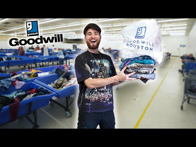 I Spent An Entire Day Thrifting At The Goodwill Outlet! How Much I Made...