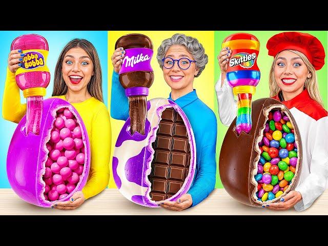 Me vs Grandma Cooking Challenge | Funny Kitchen Hacks by Multi DO Joy