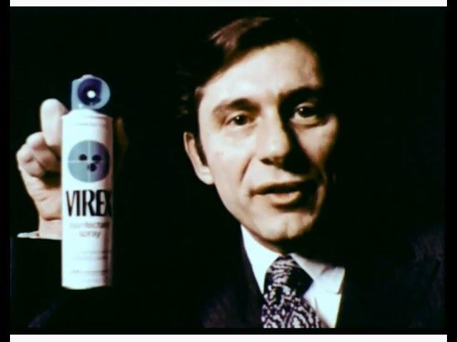 Virex Anti-Virus Spray Commercial (1970)