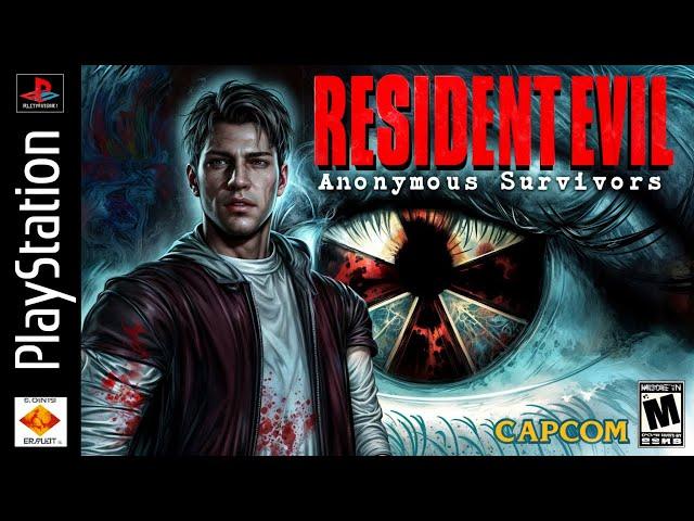 Resident Evil 1 : Anonymous Survivors - [PS1 Mod] Full Gameplay