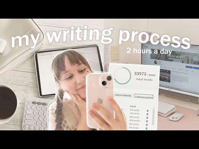 my go-to writing process and schedule: how i write my books & daily writer's routine 🪶 pod ep.26