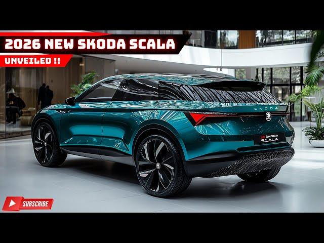 New 2026 Skoda Scala: Exploring the New Design Language & Performance Upgrades.