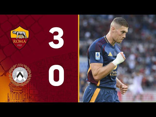 ROMA 3-0 UDINESE | Serie A Highlights 2024-25