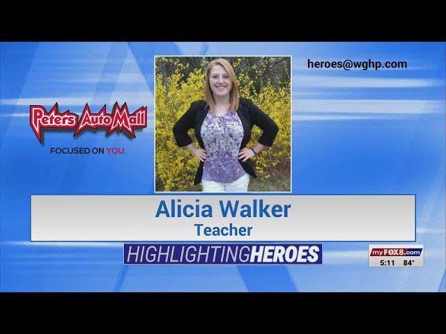 FOX8 Highlighting Heroes: Alicia Walker, teacher at Triad Baptist Church in Kernersville