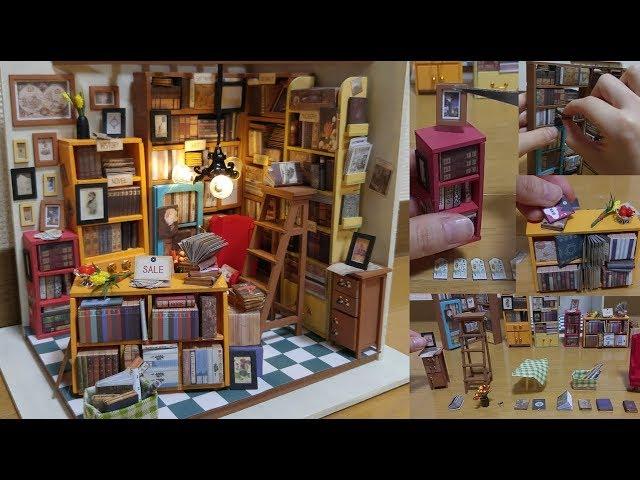 Miniature Dollhouse Kit | SAM'S STUDY - Robotime