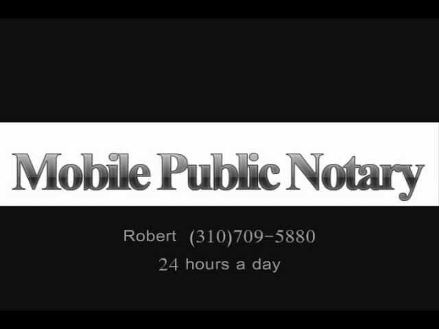 Notary Los Angeles  - Certified Mobile Notary Los Angeles