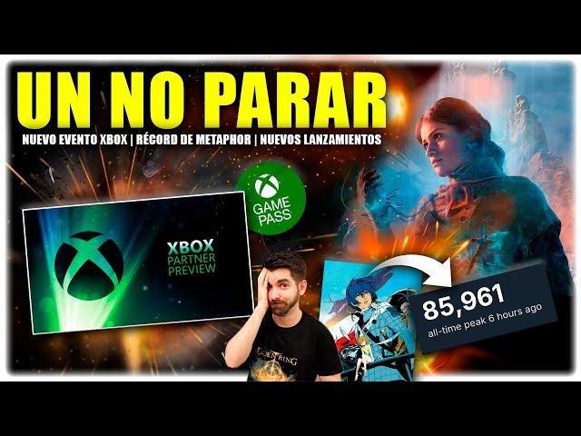  Evento Xbox FILTRADO | Metaphor RÉCORD | Mas juegos en PC y consolas | GamePass - PS5 pro - Semons