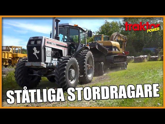 Ståtliga Stordragare - White 185, John Deere, New Holland och Case IH