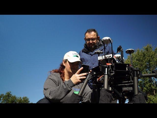 USDA-ARS Monitoring Water Quality Using Drones