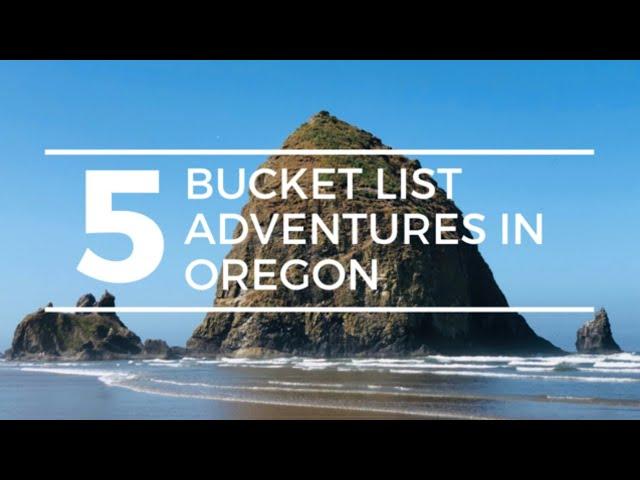 5 BUCKET LIST ADVENTURES in OREGON | Oregon RV Travel Crater Lake National Park to the Oregon Coast