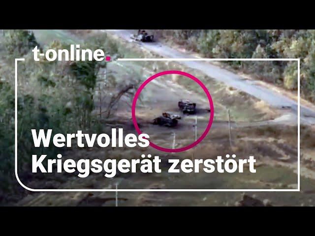 Ukrainischer Durchbruchsversuch scheitert – wertvolle Panzer zerstört