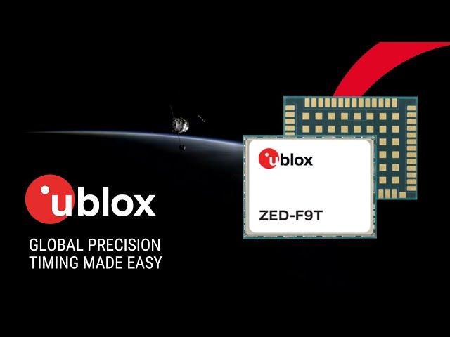 ZED-F9T Multi-Band GNSS Modules from u-blox